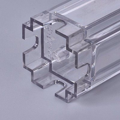 Transparent Plastic Candle Molds LS-AJEW-WH0109-05-1