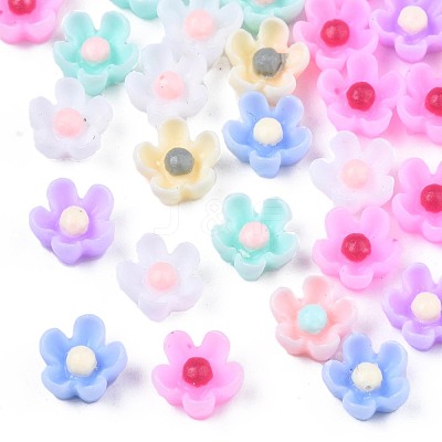 Opaque Resin Cabochons CRES-S307-019-1