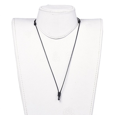 Adjustable Korean Waxed Polyester Cord Necklace Making AJEW-JB00510-01-1
