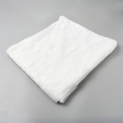 Polyester Skull Fabric DIY-WH0504-953B-1