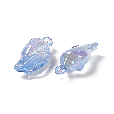 UV Plating Acrylic Pendants PACR-M003-09F-1