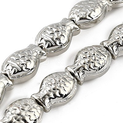 Electroplate Glass Beads Strands EGLA-V001-01A-1