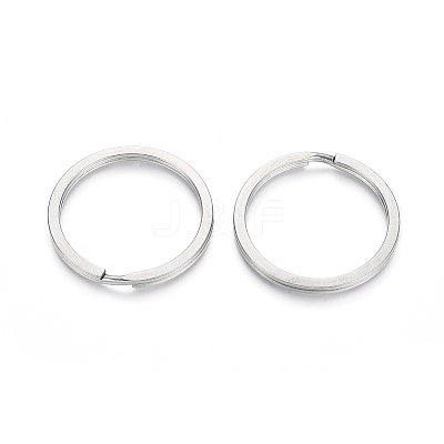 Tarnish Resistant 304 Stainless Steel Split Key Rings LS-STAS-I123-23E-1
