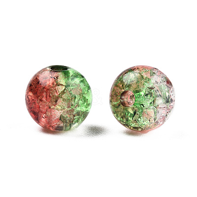 Transparent Crackle Acrylic Beads LS-CACR-N002-13A-1
