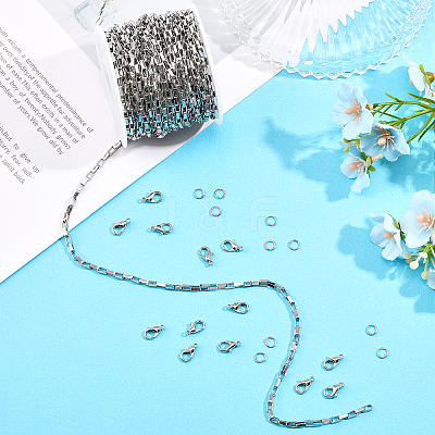 DIY Chain Bracelet Necklace Making Kit DIY-CA0005-14-1