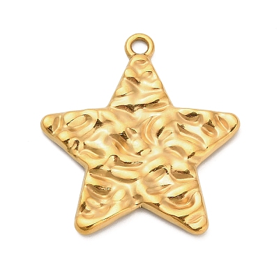 304 Stainless Steel Pendants STAS-P417-04B-G-1