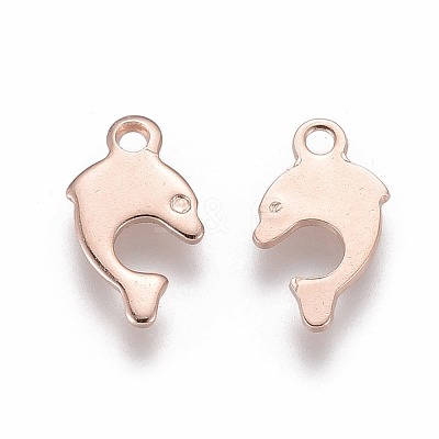 201 Stainless Steel Charms STAS-H436-64RG-1