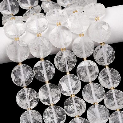 Natural Quartz Crystal Beads Strands G-L654-N06-01-1