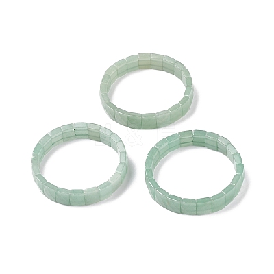 Natural Green Aventurine Stretch Bracelets BJEW-F406-B20-1