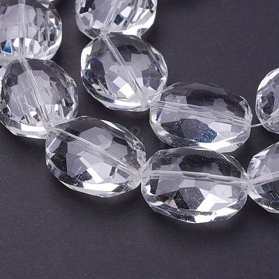 Glass Bead Strands GLAA-R196-24x20mm-01-1