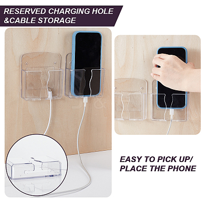 PC Plastic Mobile Phone Holders AJEW-WH0481-93-1