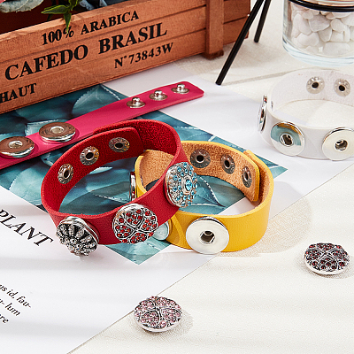 Imitation Leather Cord Bracelets BJEW-PH0004-06-1