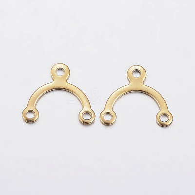 Ion Plating(IP) 304 Stainless Steel Chandelier Component Links STAS-F136-07G-1