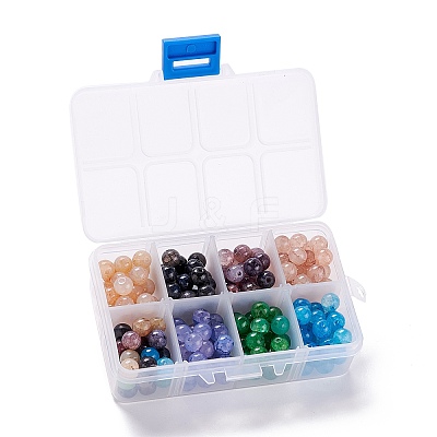 Crackle Glass Beads GLAA-PH0007-70-1