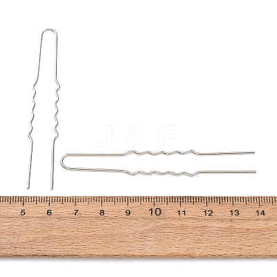Brass Hair Fork Findings KK-H298-01B-1