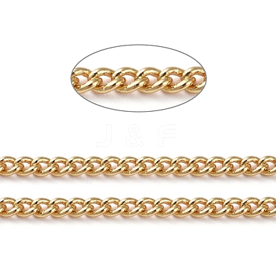 Brass Curb Chains CHC-G005-14G-1