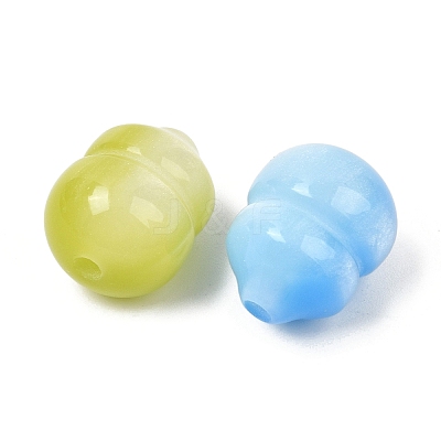 Two Tone Resin Beads RESI-P046-08A-M-1