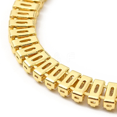 Clear Cubic Zirconia Tennis Bracelets BJEW-A132-20G-1