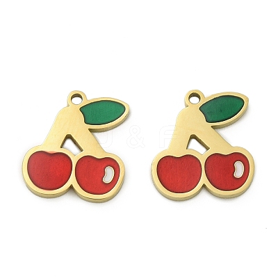 304 Stainless Steel Charms STAS-A118-04F-G-1