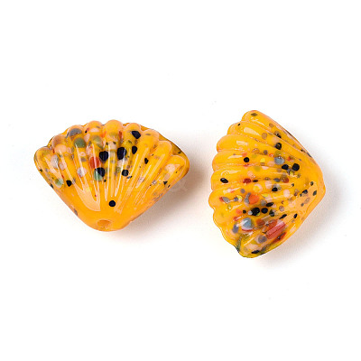 Handmade Lampwork Beads Strands LAMP-T026-03G-1