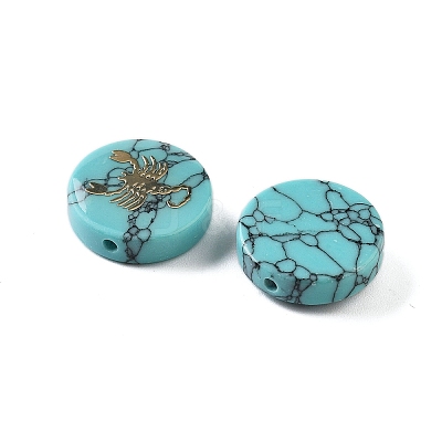 Synthetic Turquoise Beads G-F775-C03-1