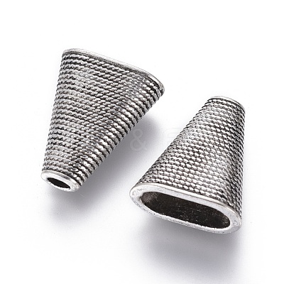 Tibetan Style Bead Cones TIBEB-00957-AS-RS-1