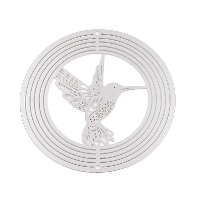 201 Stainless Steel Laser Cut Connector Charms STAS-TAC0019-06P-02-1