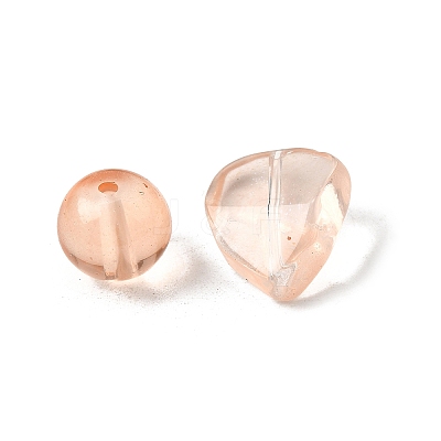 Transparent Glass Beads DGLA-C005-01K-1