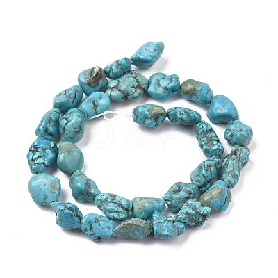 Natural Howlite Beads Strands X-G-I263-02-1