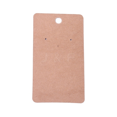 Cardboard Earring Display Cards CDIS-F003-06B-1