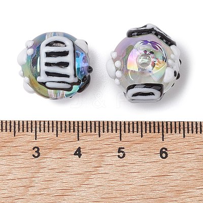 Acrylic Beads OACR-M021-02-1
