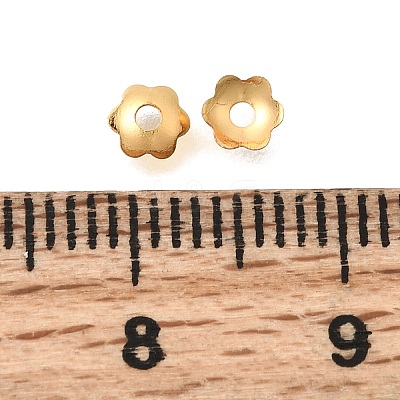 Brass Bead Caps KK-G600-18G-1