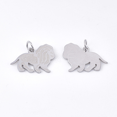Non-Tarnish 201 Stainless Steel Pendants STAS-T046-JA334-1-1