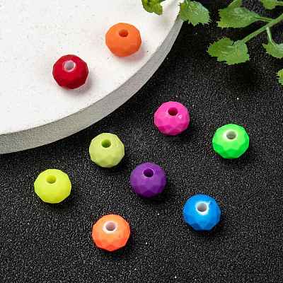 Fluorescent Acrylic Beads X-MACR-S181-8mm-M-1