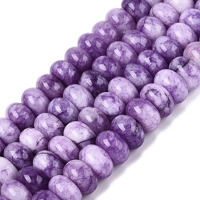 Natural White Jade Beads Strands G-Q613-01F-25-1