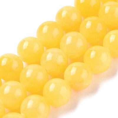 Natural Mashan Jade Beads Strands LS-G-H1626-10MM-06-1
