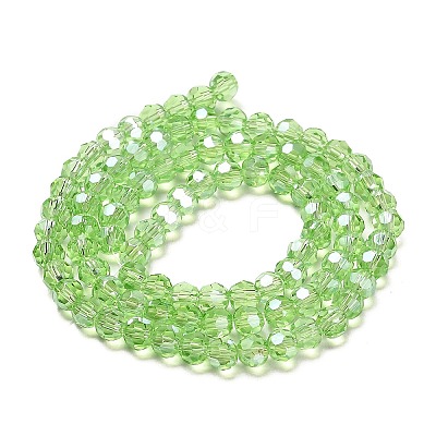 Transparent Glass Beads LS-EGLA-A035-T4mm-B09-1