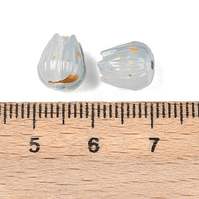 Opaque Acrylic Beads OACR-G054-04G-1