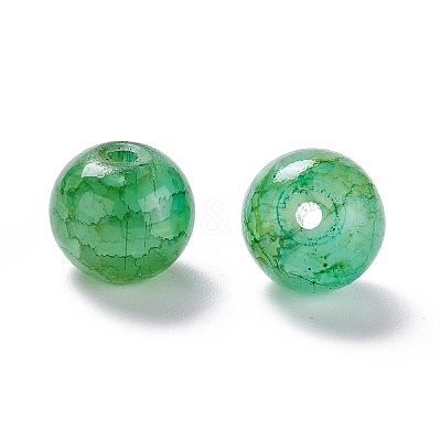 Crackle Glass Beads GLAA-PH0007-70-1