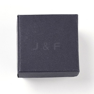 Kraft Paper Cardboard Jewelry Ring Boxes X1-CBOX-G015-01-1