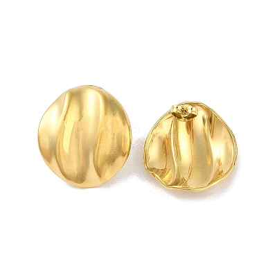 304 Stainless Steel Stud Earrings for Women EJEW-Z049-07G-1