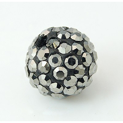 Pave Disco Ball Beads RB-H258-8MM-566-1