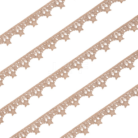 10 Yards Polyester Lace Ribbon OCOR-ME0001-05-1