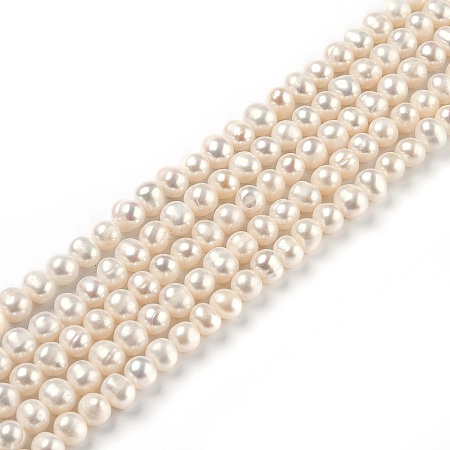 Natural Cultured Freshwater Pearl Beads Strands PEAR-L033-14-1