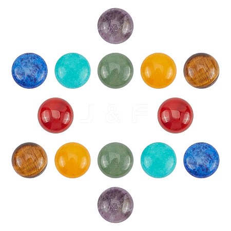 SUNNYCLUE Gemstone Cabochons G-SC0001-18-1