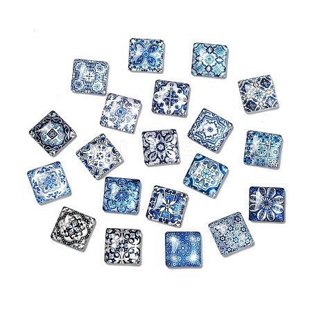 Glass Cabochons GLLA-Q087-01A-02A-1