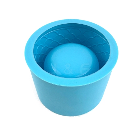 Round Flowerpot DIY Silicone Molds PW-WG65530-04-1