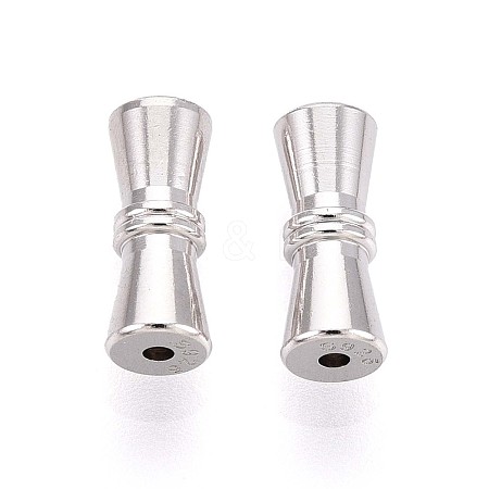 925 Sterling Silver Screw Clasps STER-T008-50S-01-1