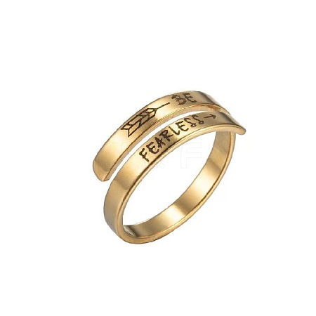 201 Stainless Steel Finger Rings FS-WGA0219-08-1