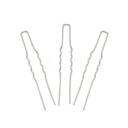Hair Accessories Iron Hair Forks Findings OHAR-TAC0002-01P-1